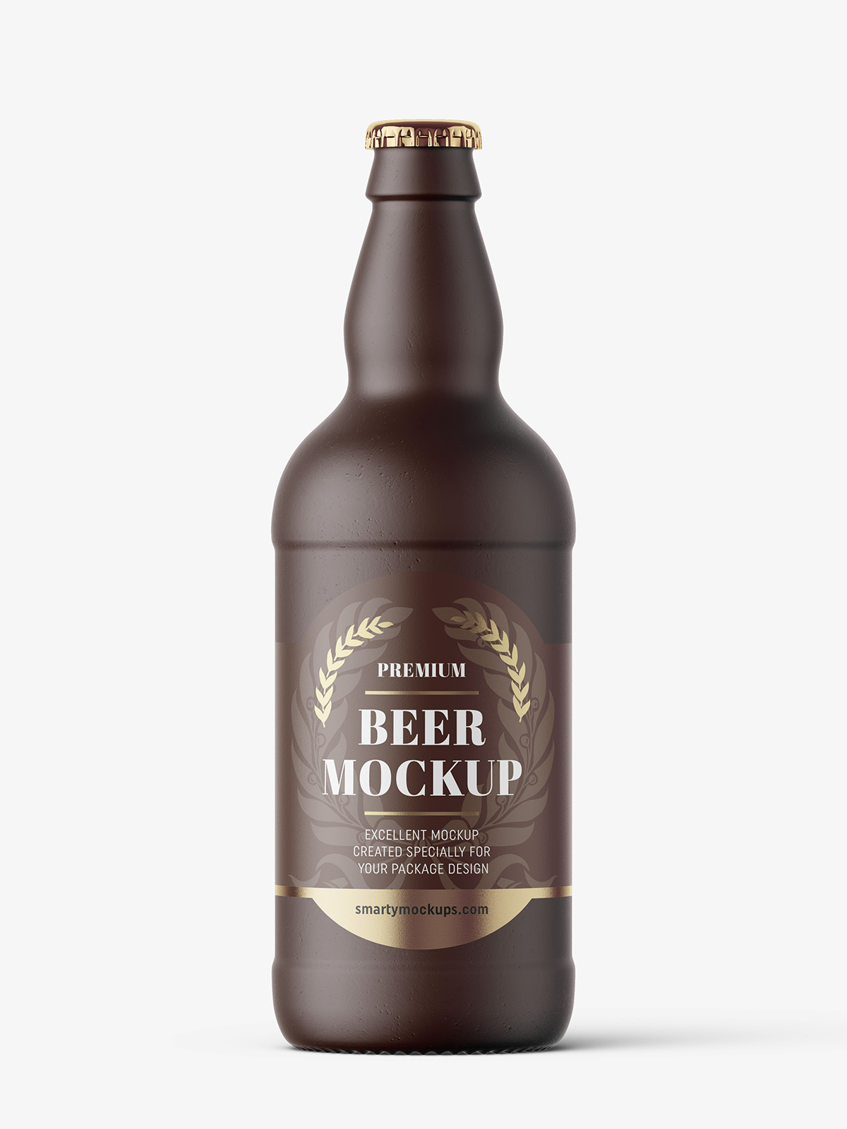 Download Ceramic beer bottle mockup - Smarty Mockups