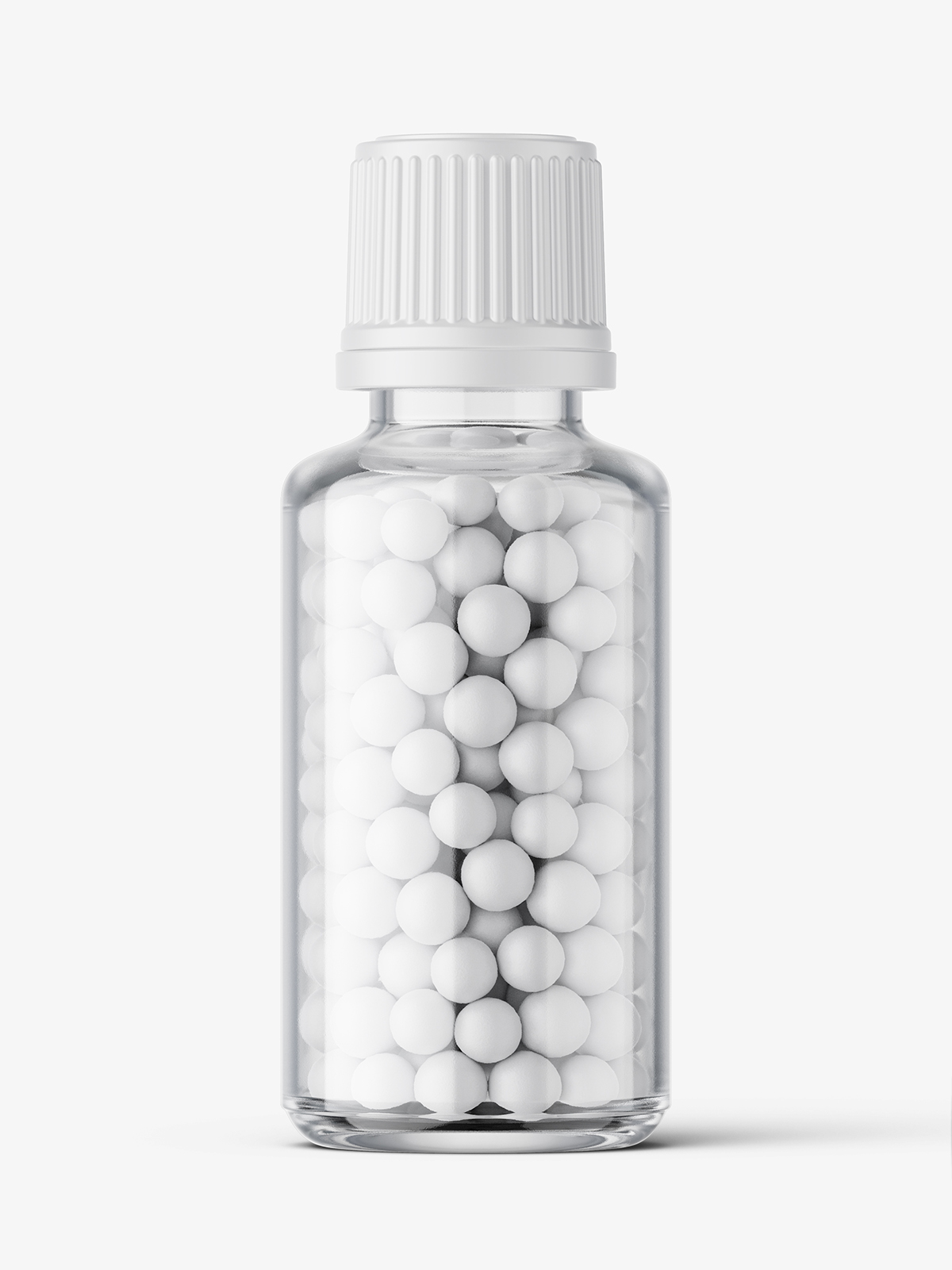 Download Clear Bottle With Pills Mockup 30 Ml Smarty Mockups