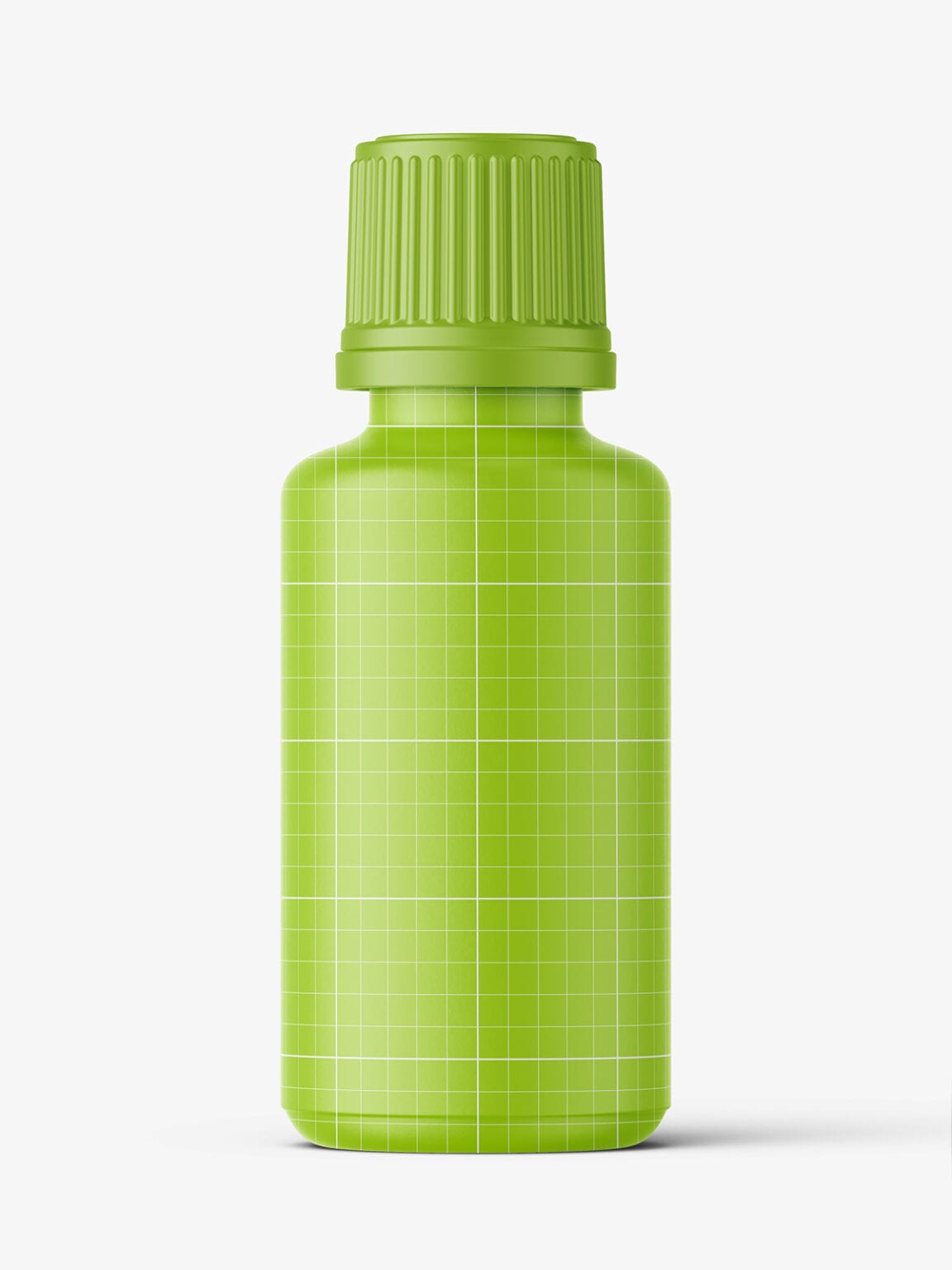 Clear bottle with pills mockup / 30 ml - Smarty Mockups