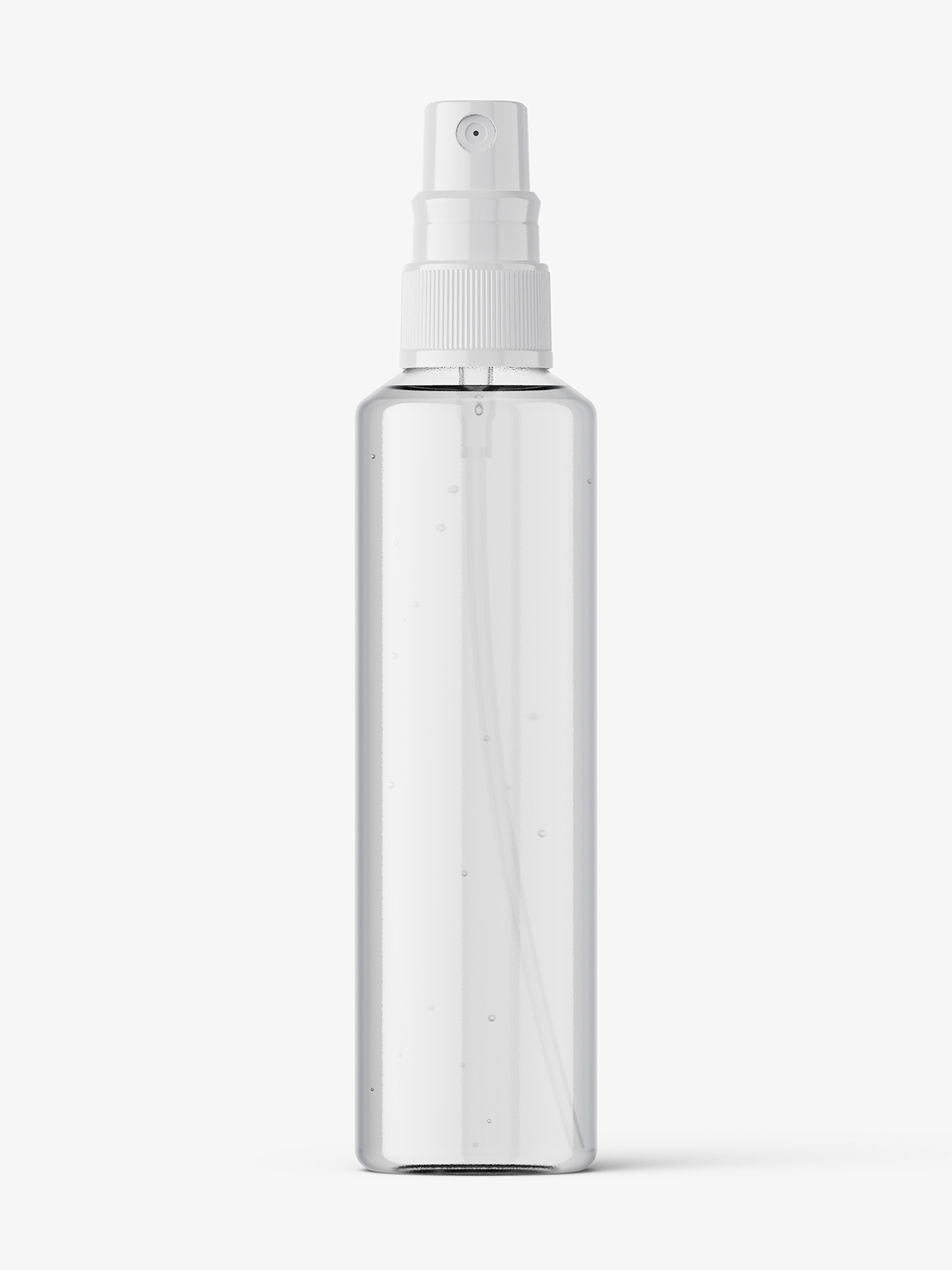 Download Spray bottle mockup / clear - Smarty Mockups