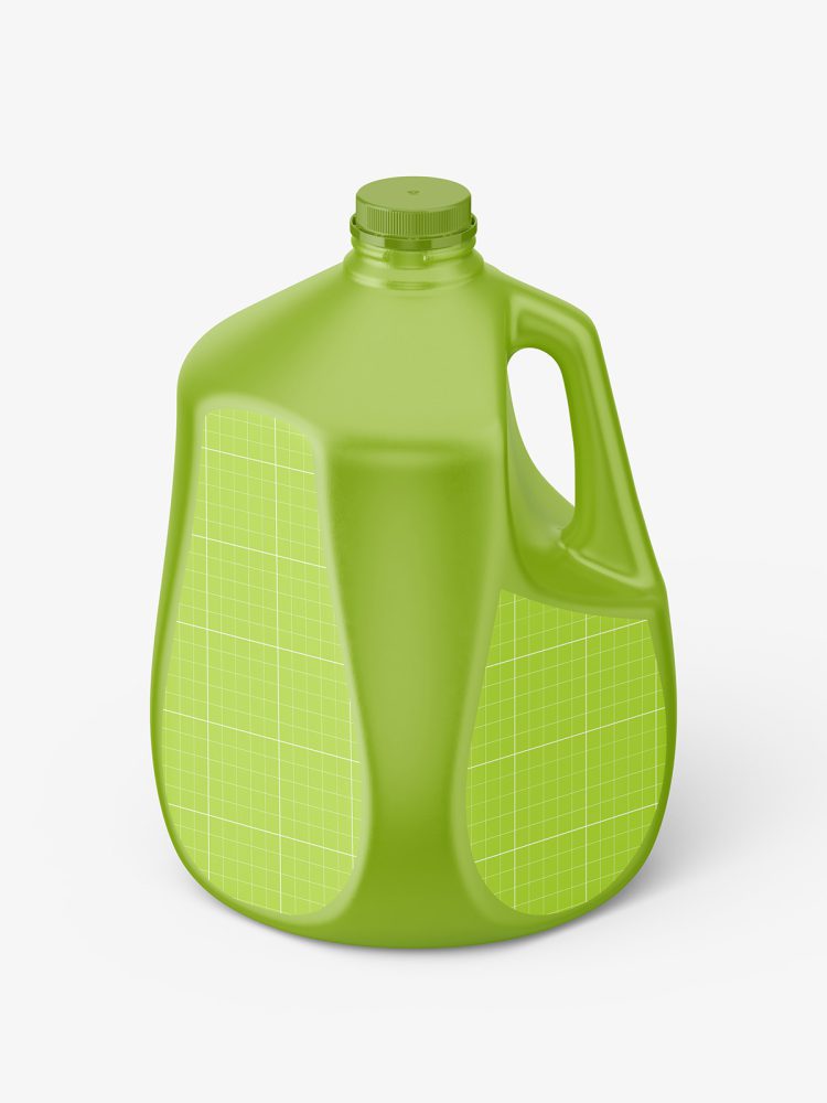 Plastic jug mockup / 1 gal