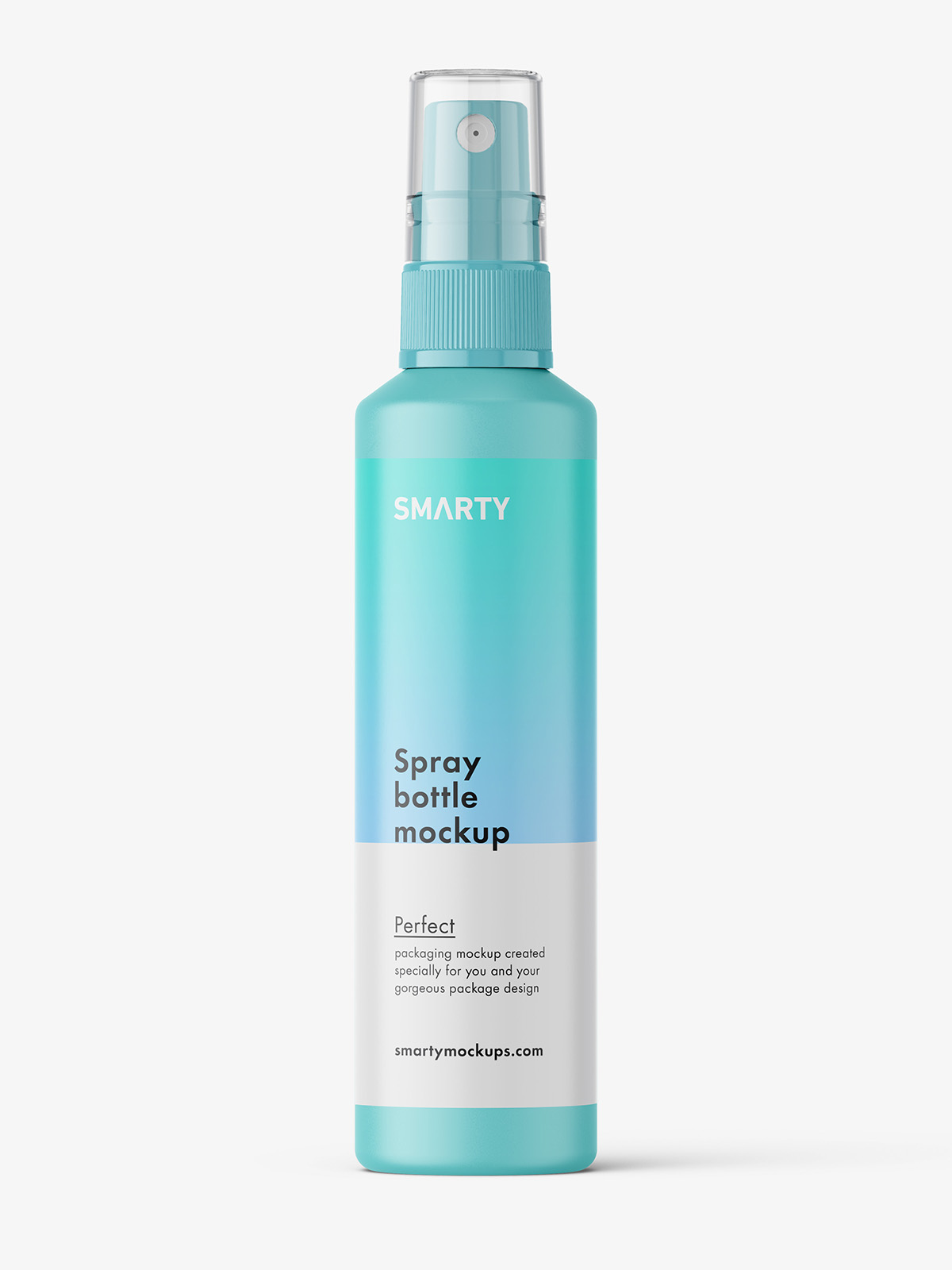 Download Spray bottle mockup / matt - Smarty Mockups