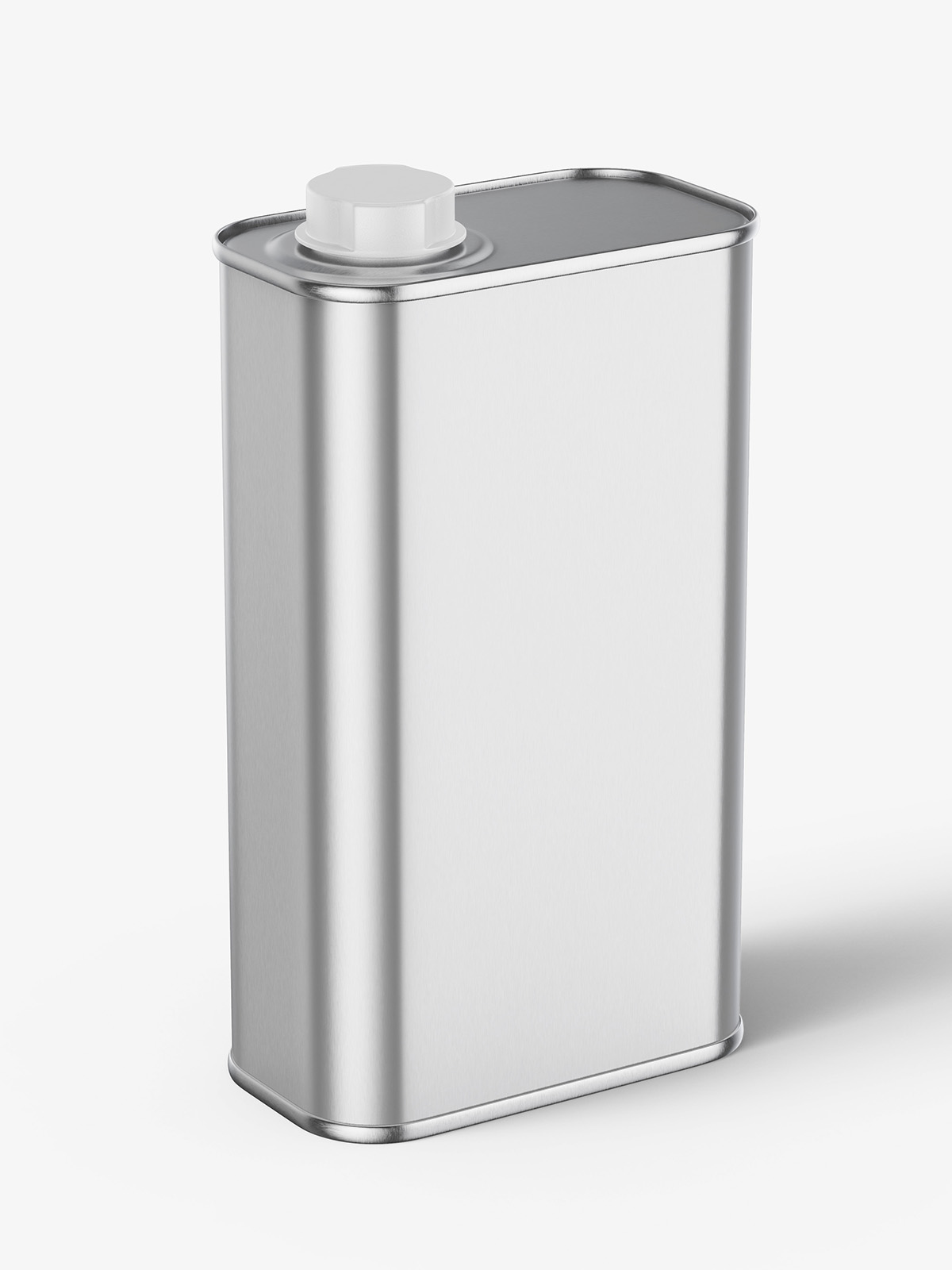 Download Metallic rectangle tin can mockup - Smarty Mockups