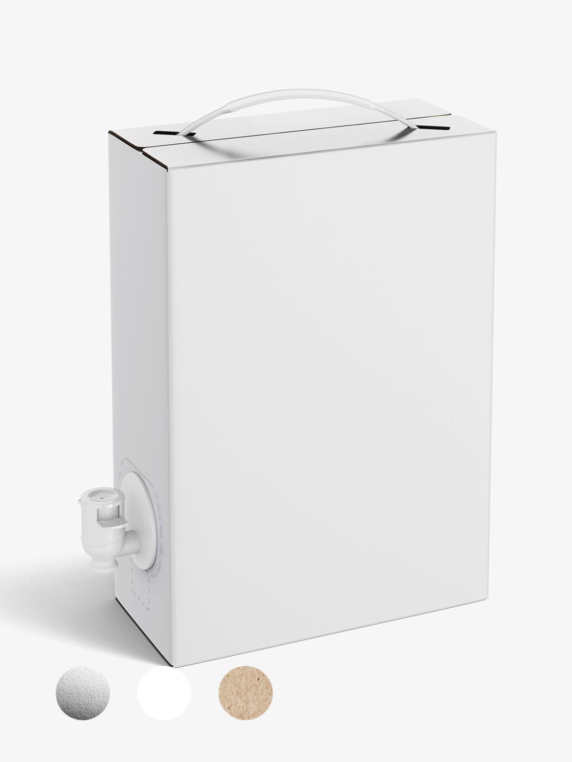 Wine / Juice carton box mockup Smarty Mockups