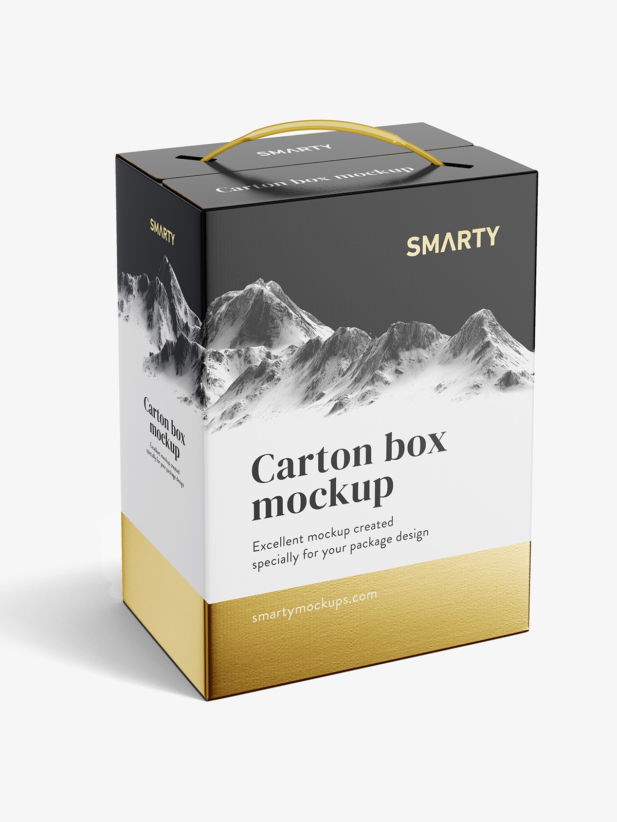 Download Wine Juice Carton Box Mockup Smarty Mockups PSD Mockup Templates