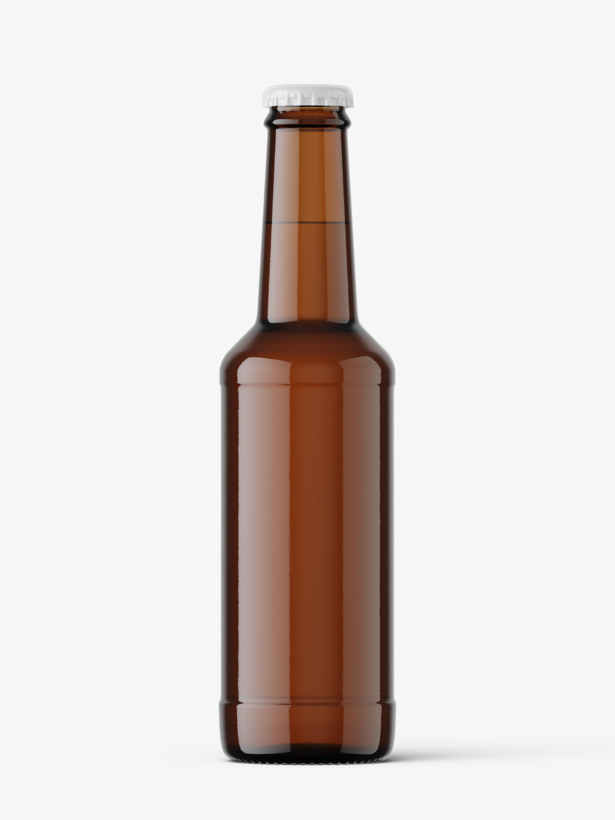 Amber Beer Bottle Mockup Smarty Mockups
