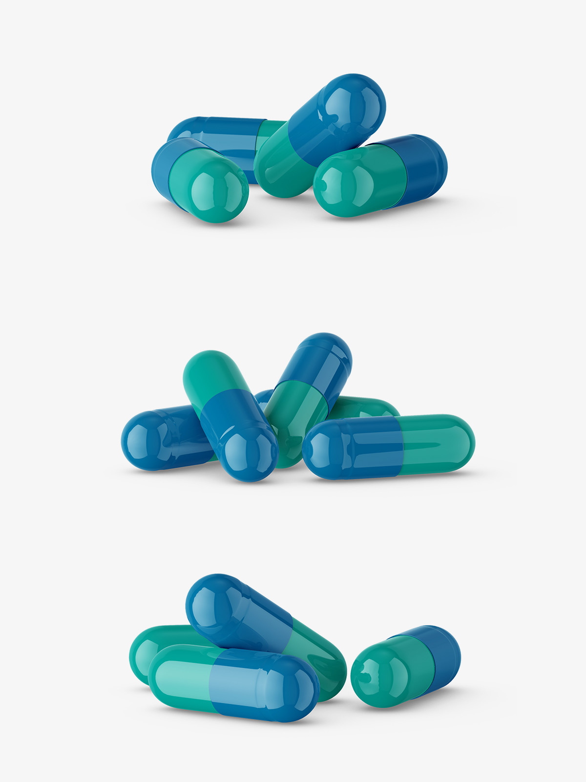 Download Free capsules mockup - Smarty Mockups