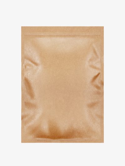 Heat seal bag mockup / kraft paper