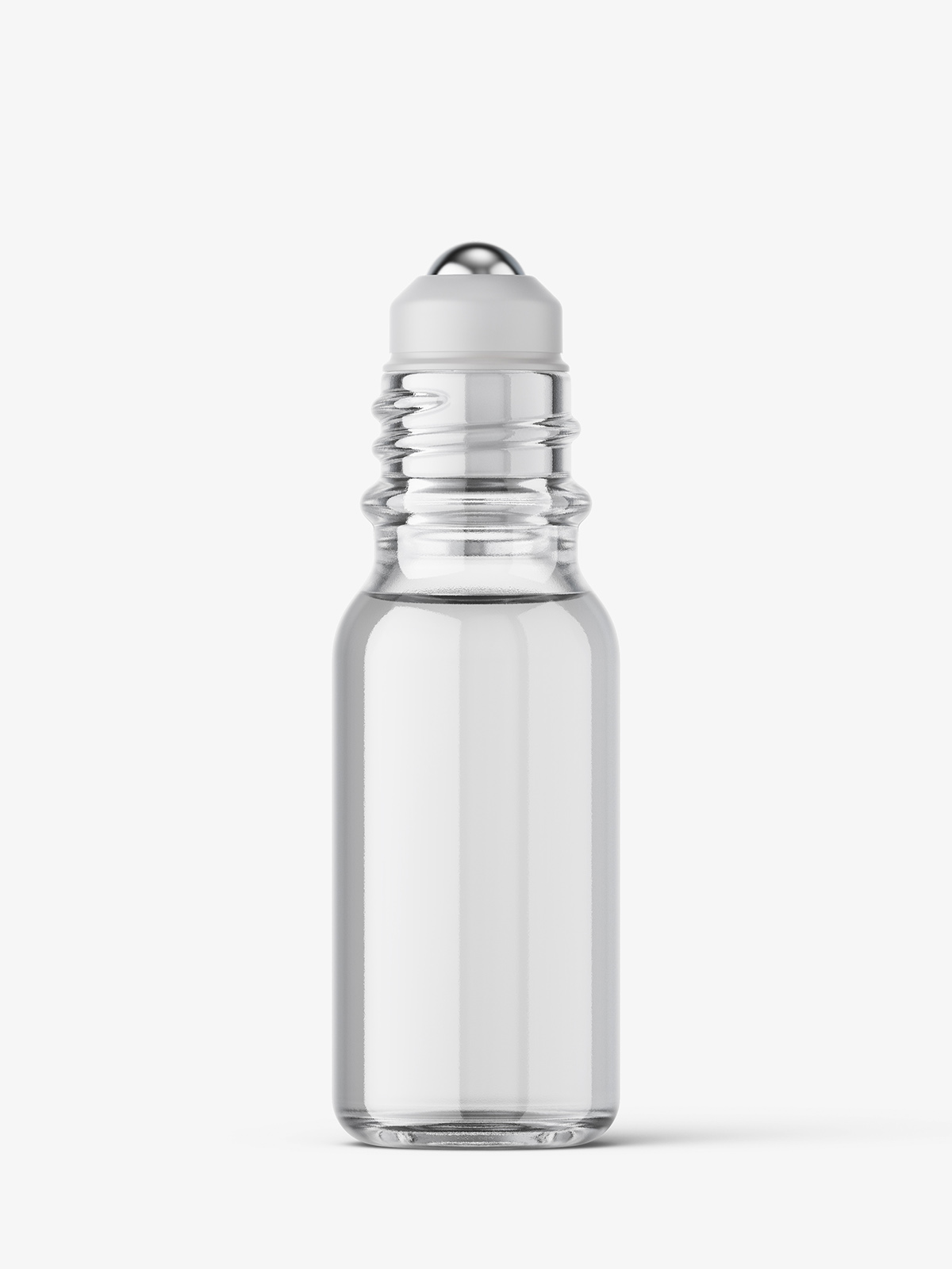Small roll-on bottle mockup / clear - Smarty Mockups
