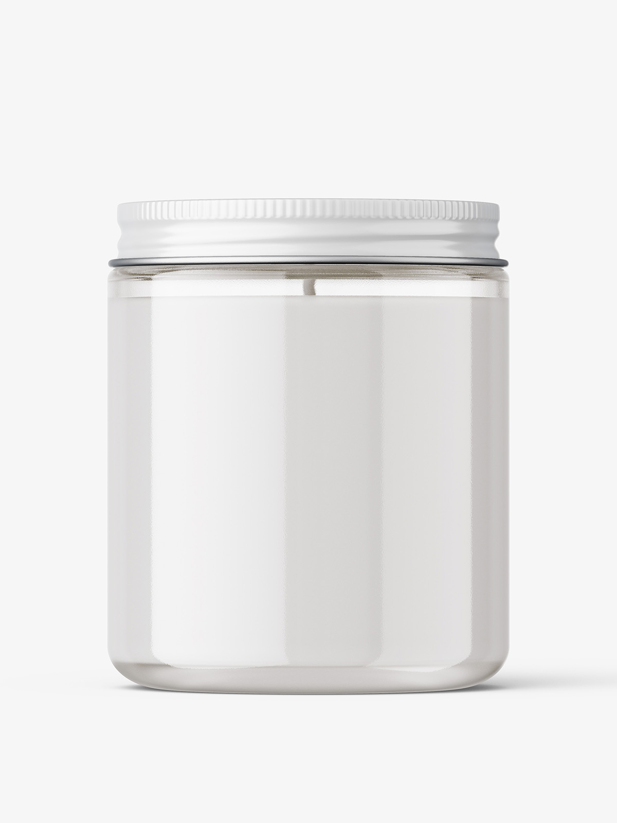 Download Candle In Glass Jar Mockup Clear Smarty Mockups