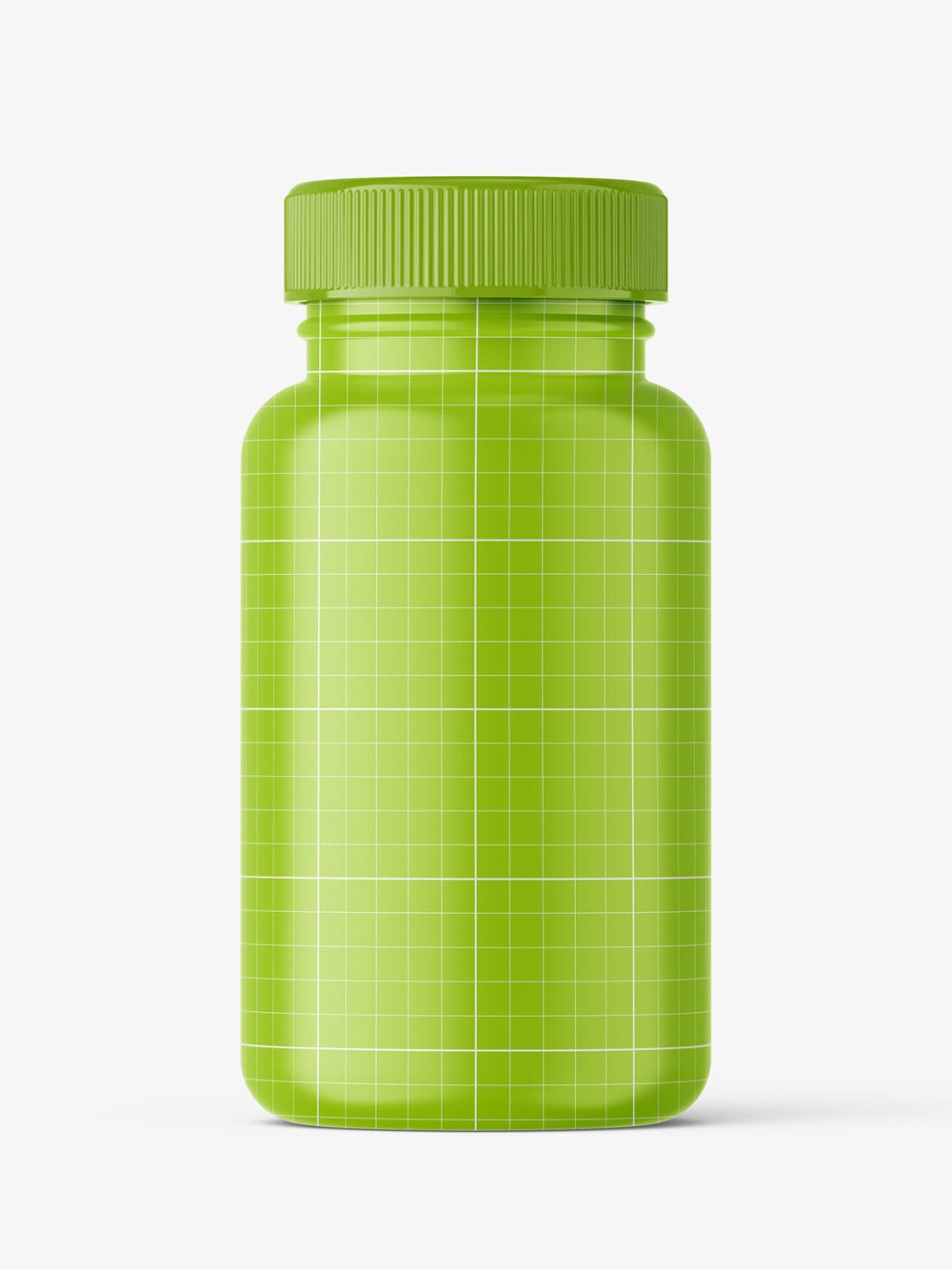 Jar with herbal capsules mockup - Smarty Mockups