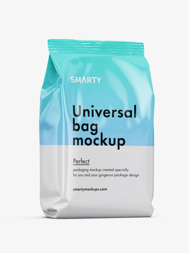 Glossy bag mockup - Smarty Mockups