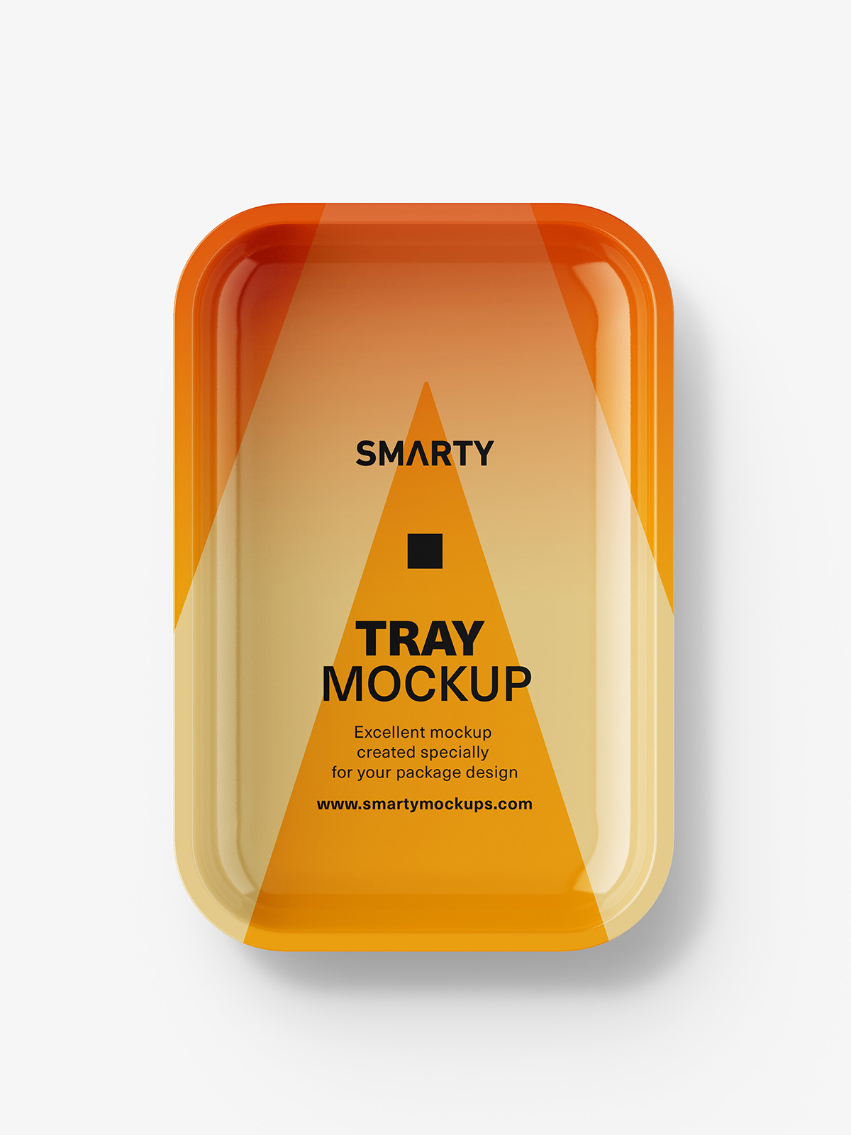 Download Plastic tray mockup / glossy - Smarty Mockups