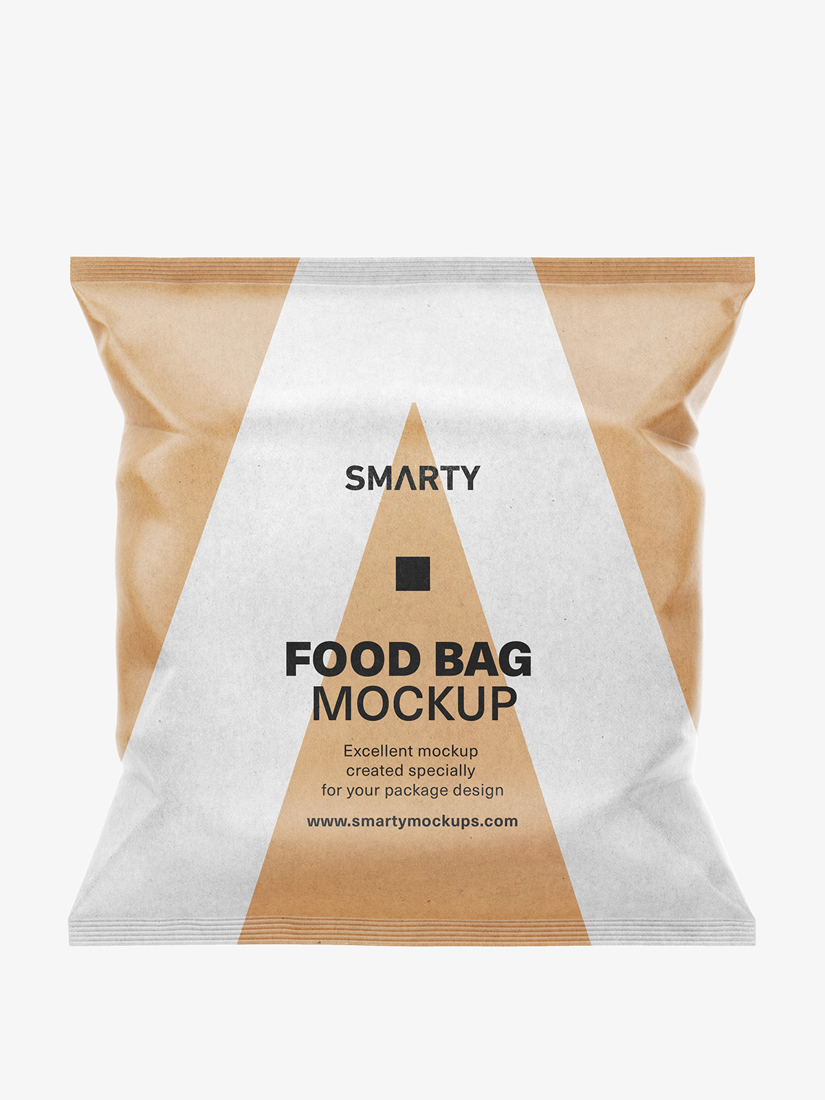 Download Kraft Paper Food Bag Mockup Smarty Mockups