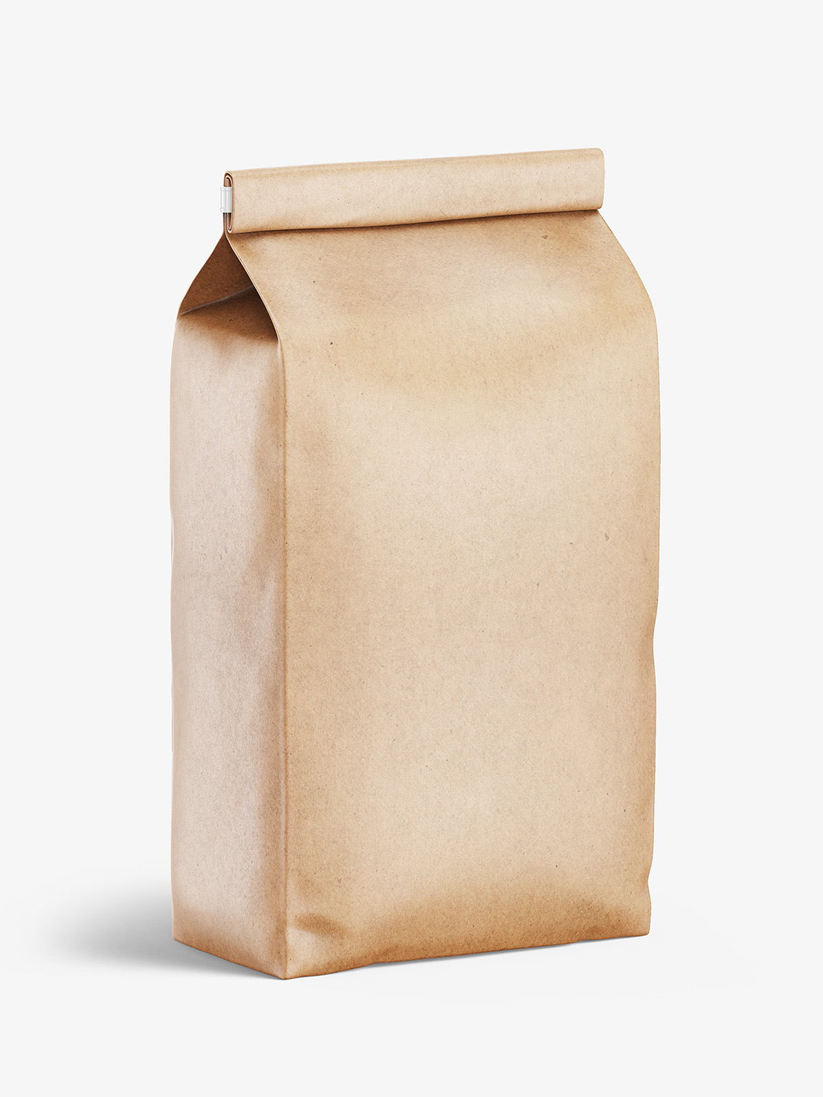 Download Kraft Paper Food Bag Mockup
