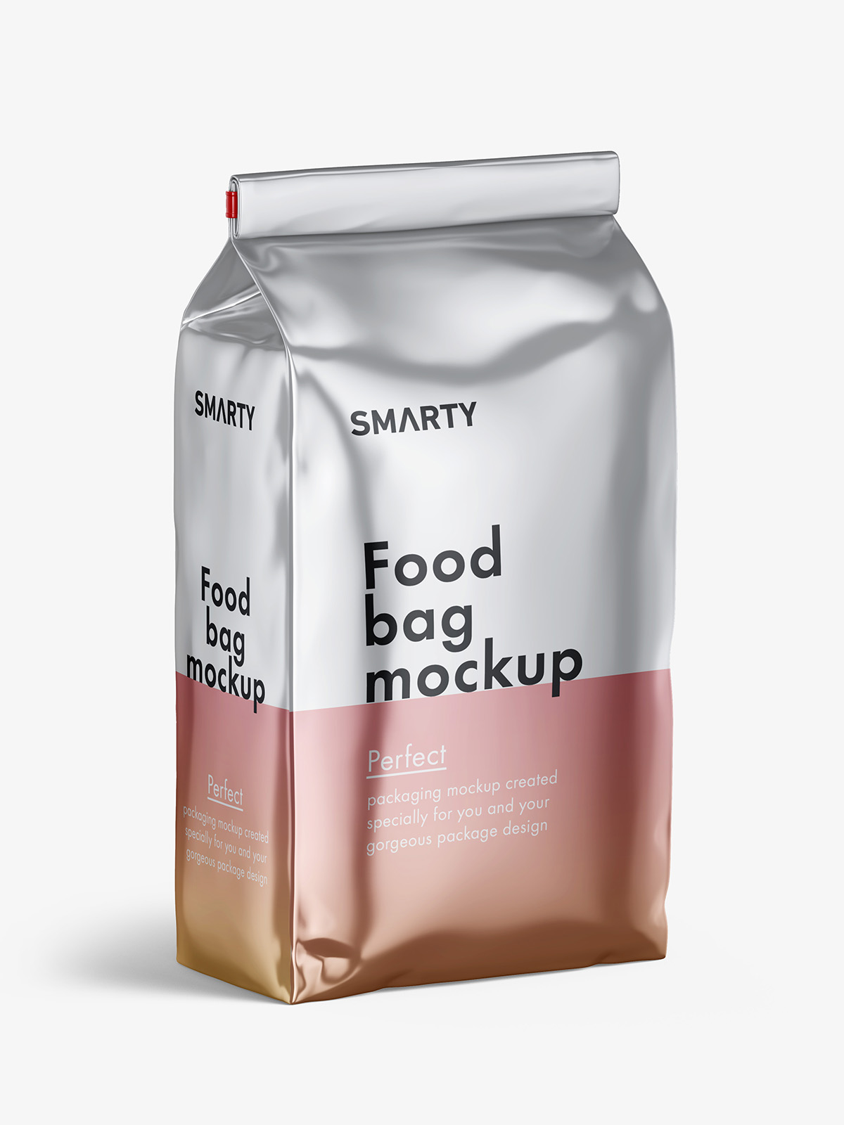 Download Metallic food bag mockup - Smarty Mockups