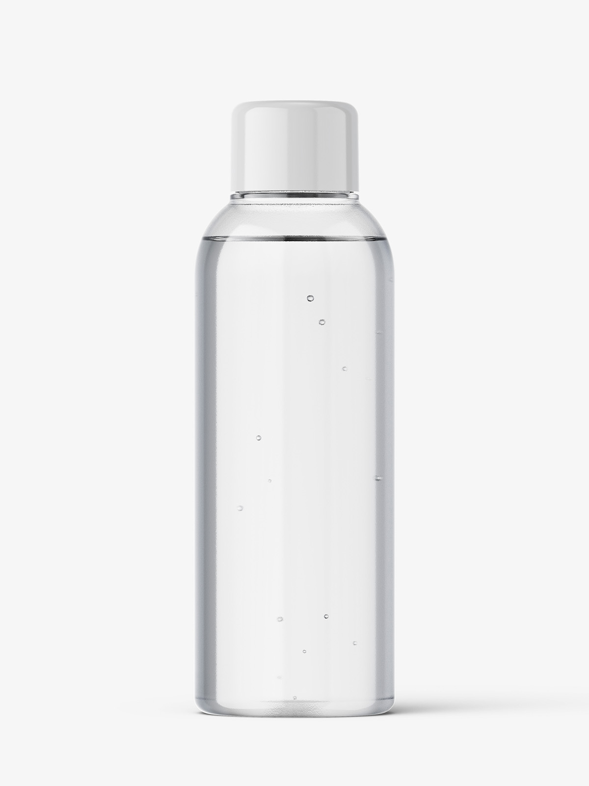 Download Small Clear Bottle With Screw Cap Mockup Smarty Mockups