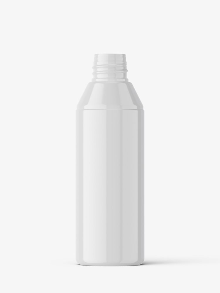 Universal bottle mockup / glossy