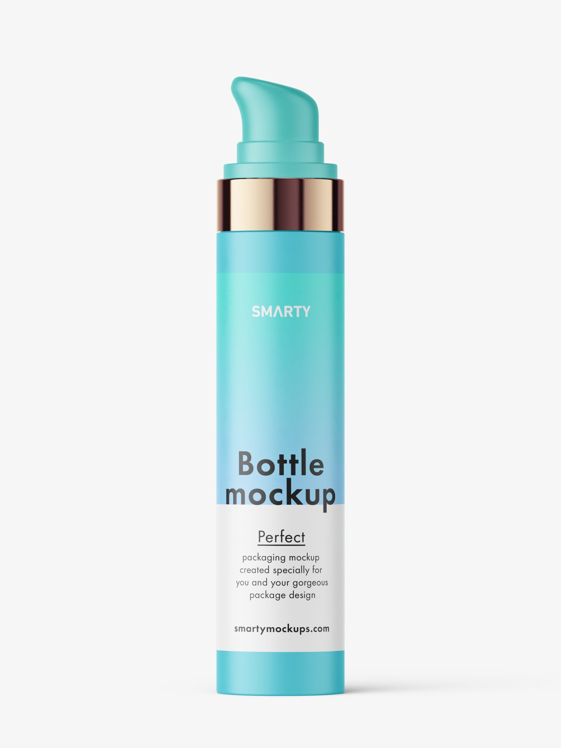 Download Matt airless bottle mockup - Smarty Mockups