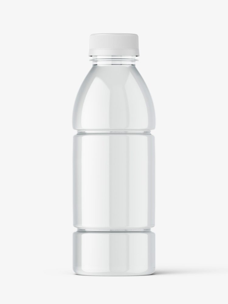 Mineral water bottle mockup