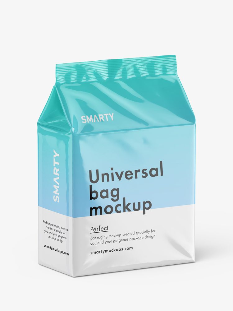 Universal bag mockup / glossy