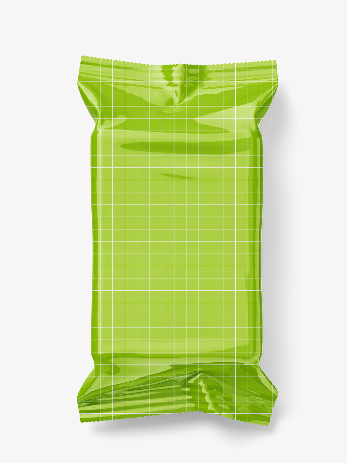 Download Wet wipes bag / glossy - Smarty Mockups