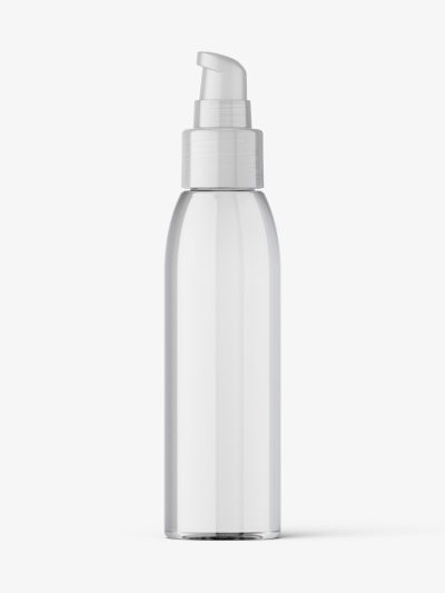 Airless bottle mockup / clear
