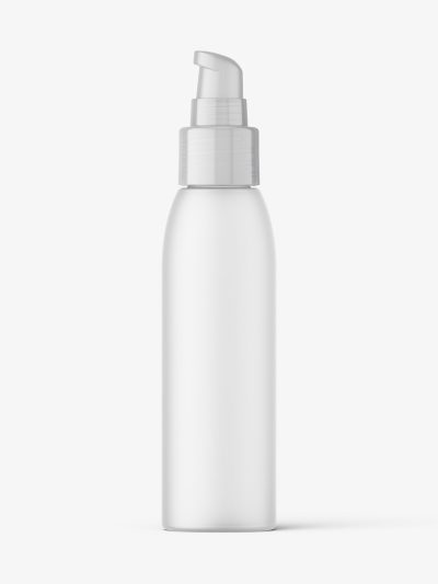 Airless bottle mockup / frosted
