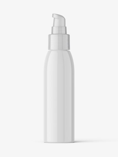 Airless bottle mockup / glossy