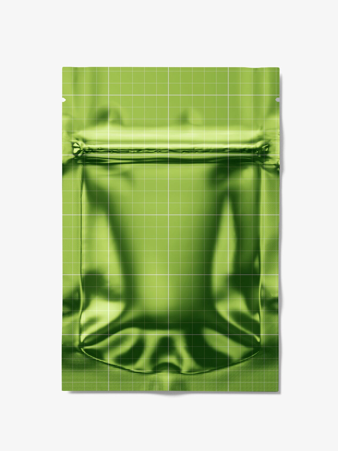 Download Paper zipper pouch mockup / metallic - Smarty Mockups