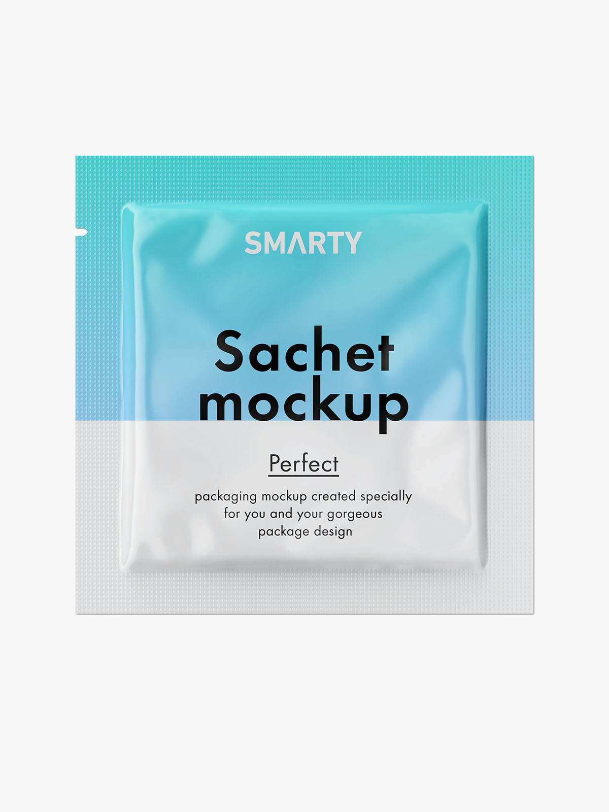 Download Glossy Square Sachet Mockup Smarty Mockups