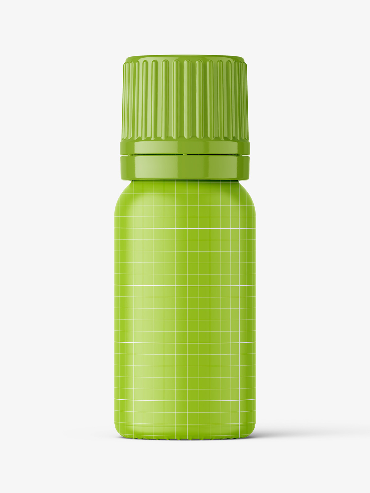 Amber essential oil bottle mockup - Smarty Mockups