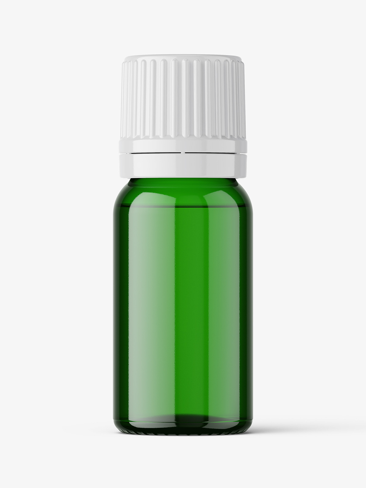 Download Essential oil bottle mockup / green - Smarty Mockups