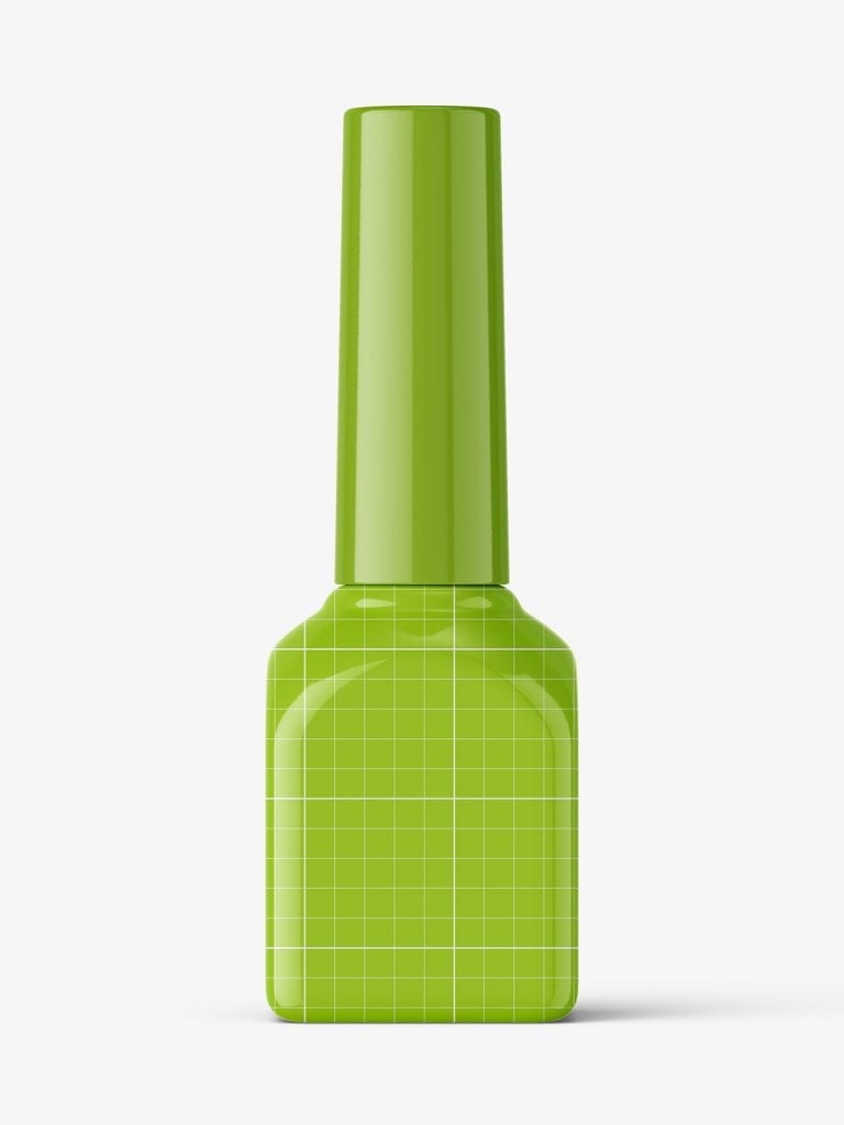 Download Nail polish bottle mockup / glossy - Smarty Mockups