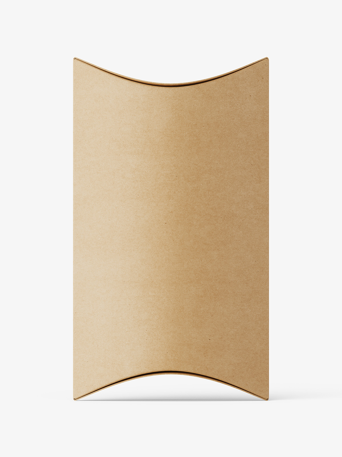 Download Kraft Paper Pillow Box Mockup Smarty Mockups