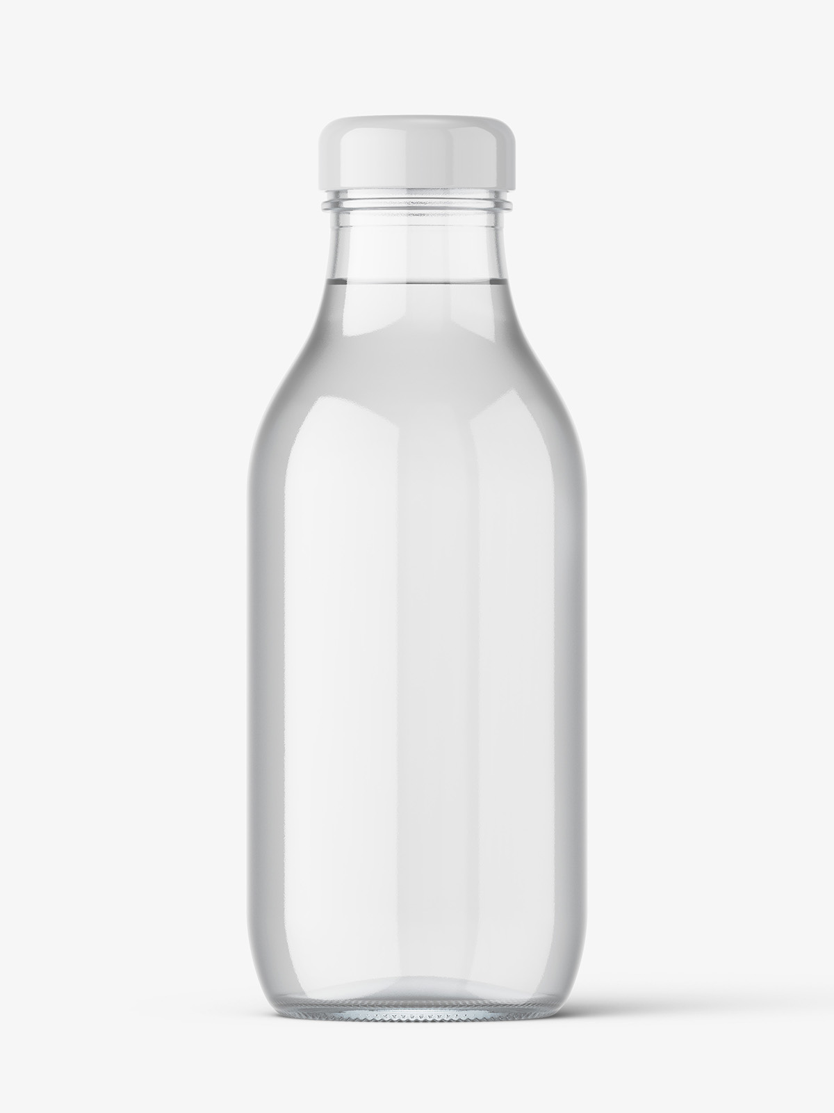 Clear Water Bottle 