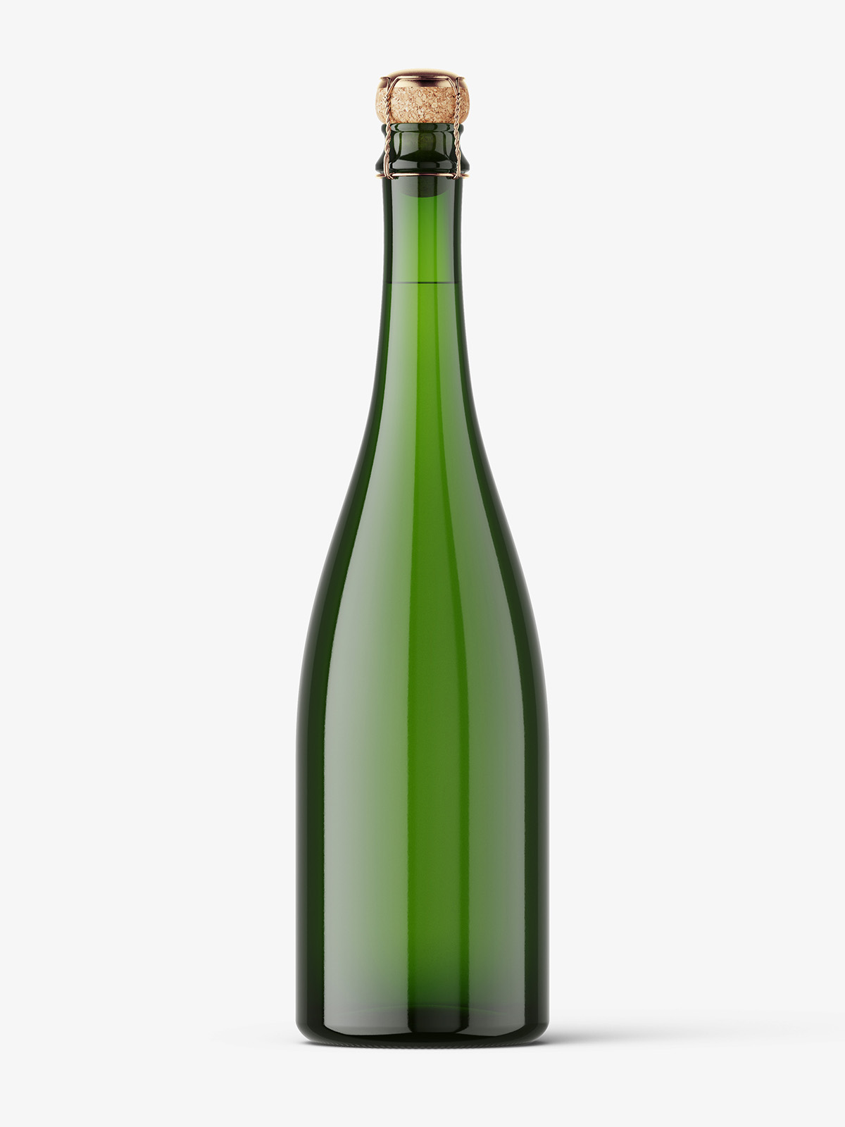 Download Sparkling Wine Bottle Mockup Smarty Mockups