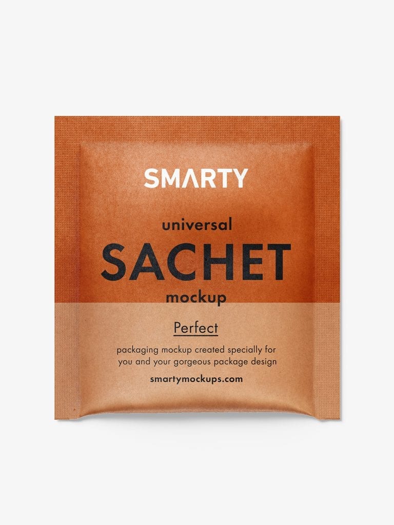 Kraft Paper Food Sachet Mockup Smarty Mockups - vrogue.co