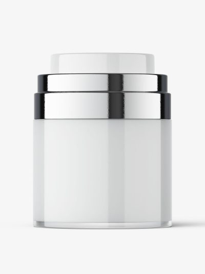 Airless jar mockup / 50 ml