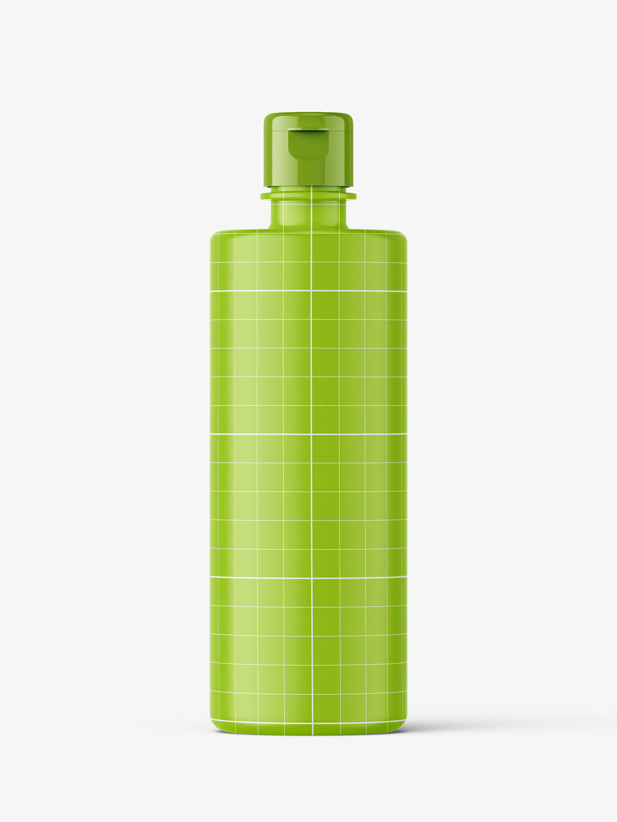Cosmetic bottle with flip top / clear - Smarty Mockups
