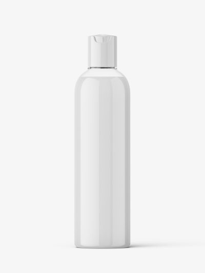 Cosmetic bottle with disctop / cream