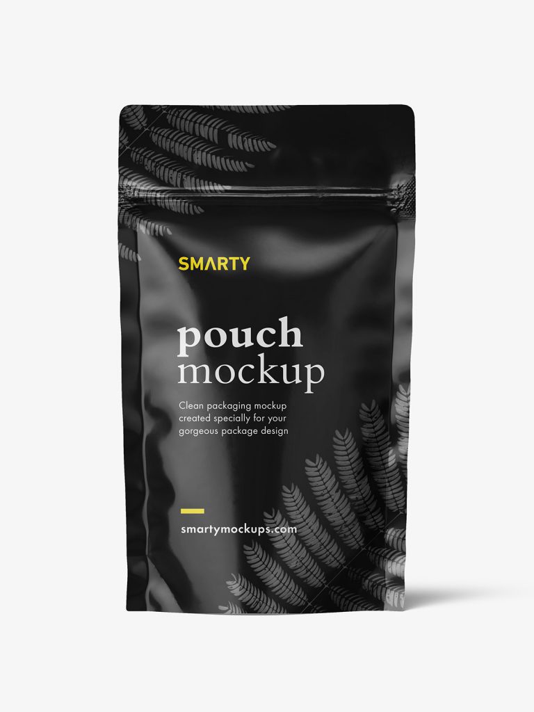 Glossy Pouch Mockup - Smarty Mockups