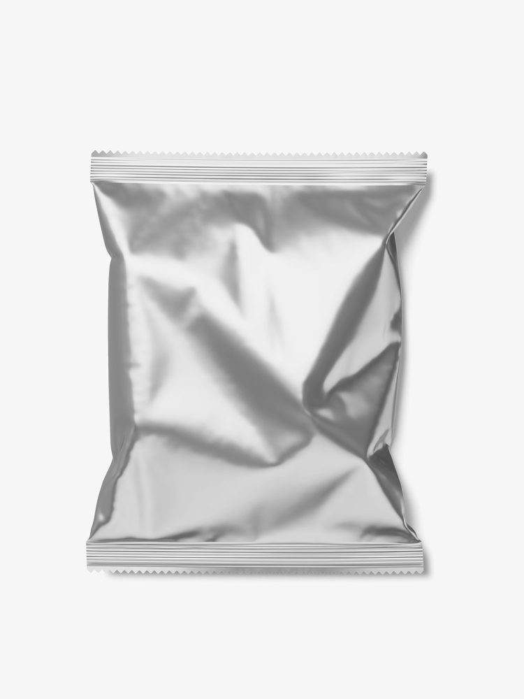 Universal metallic bag mockup