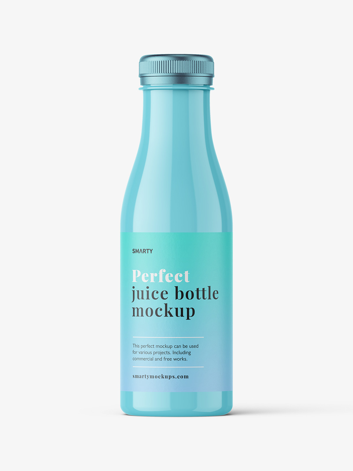 Psd Juice Smoothie Bottle Mockup