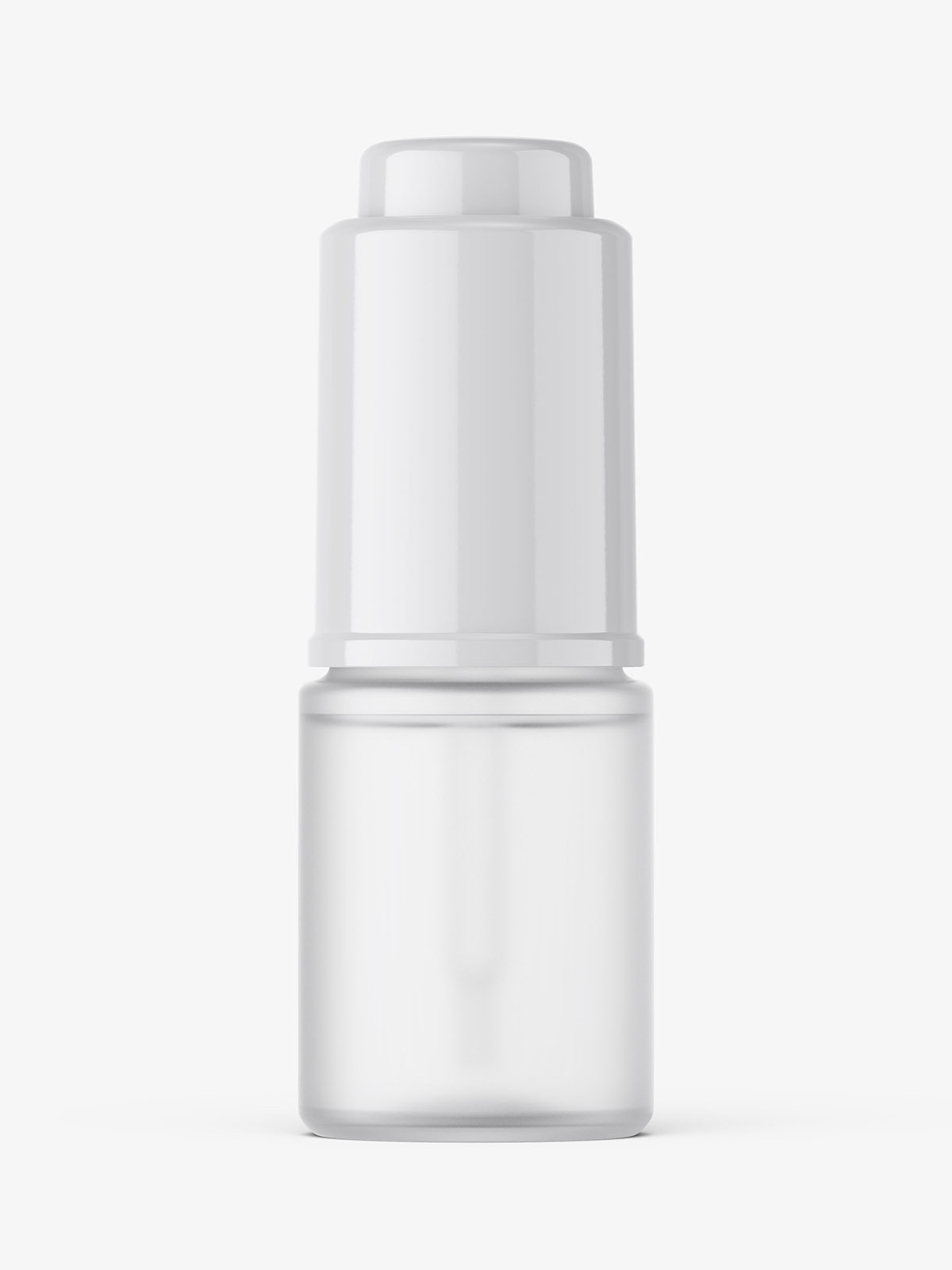 Personalized Smart Clear Glass Push Button Health Bottle