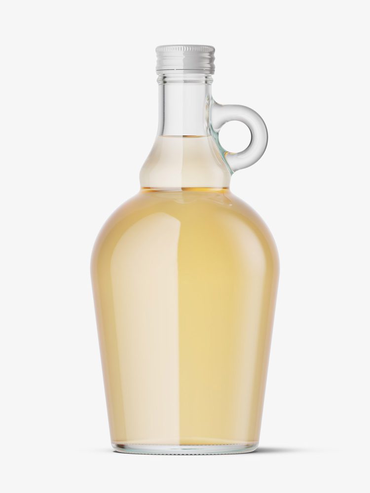 White wine jug mockup