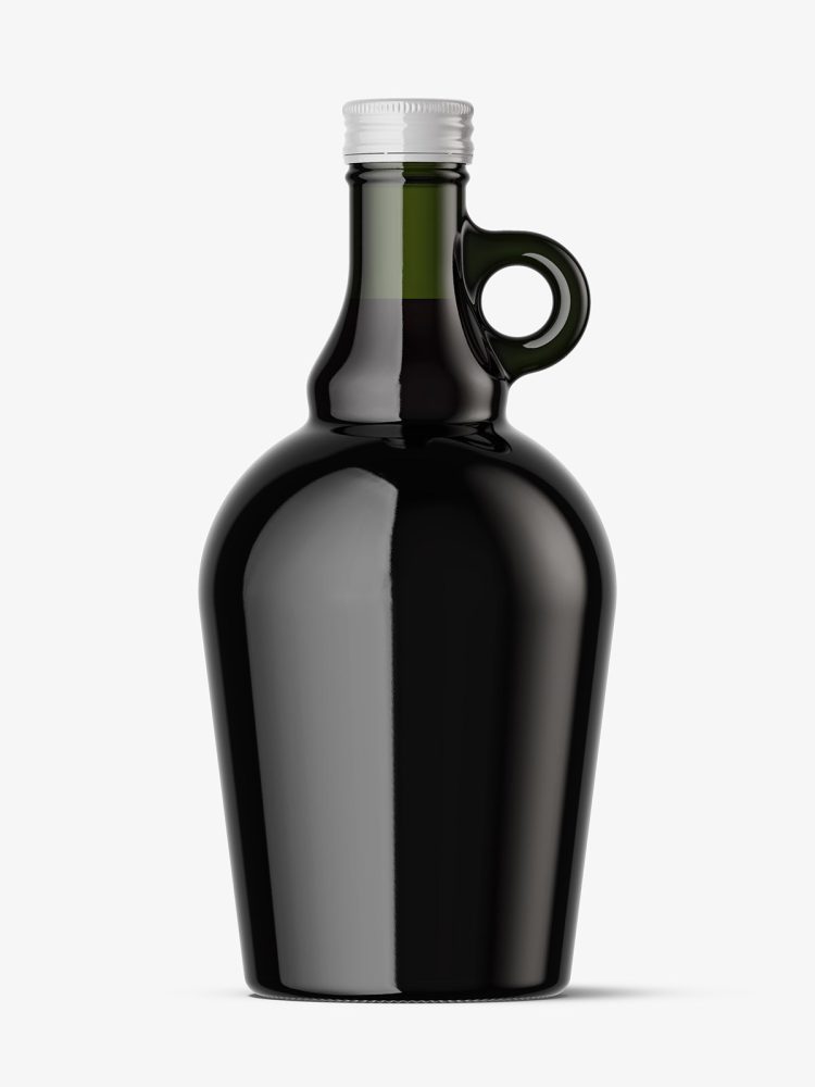 Wine jug mockup