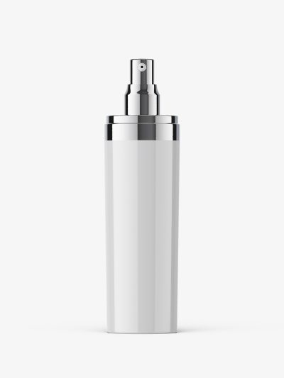 Glossy toner mist bottle mockup