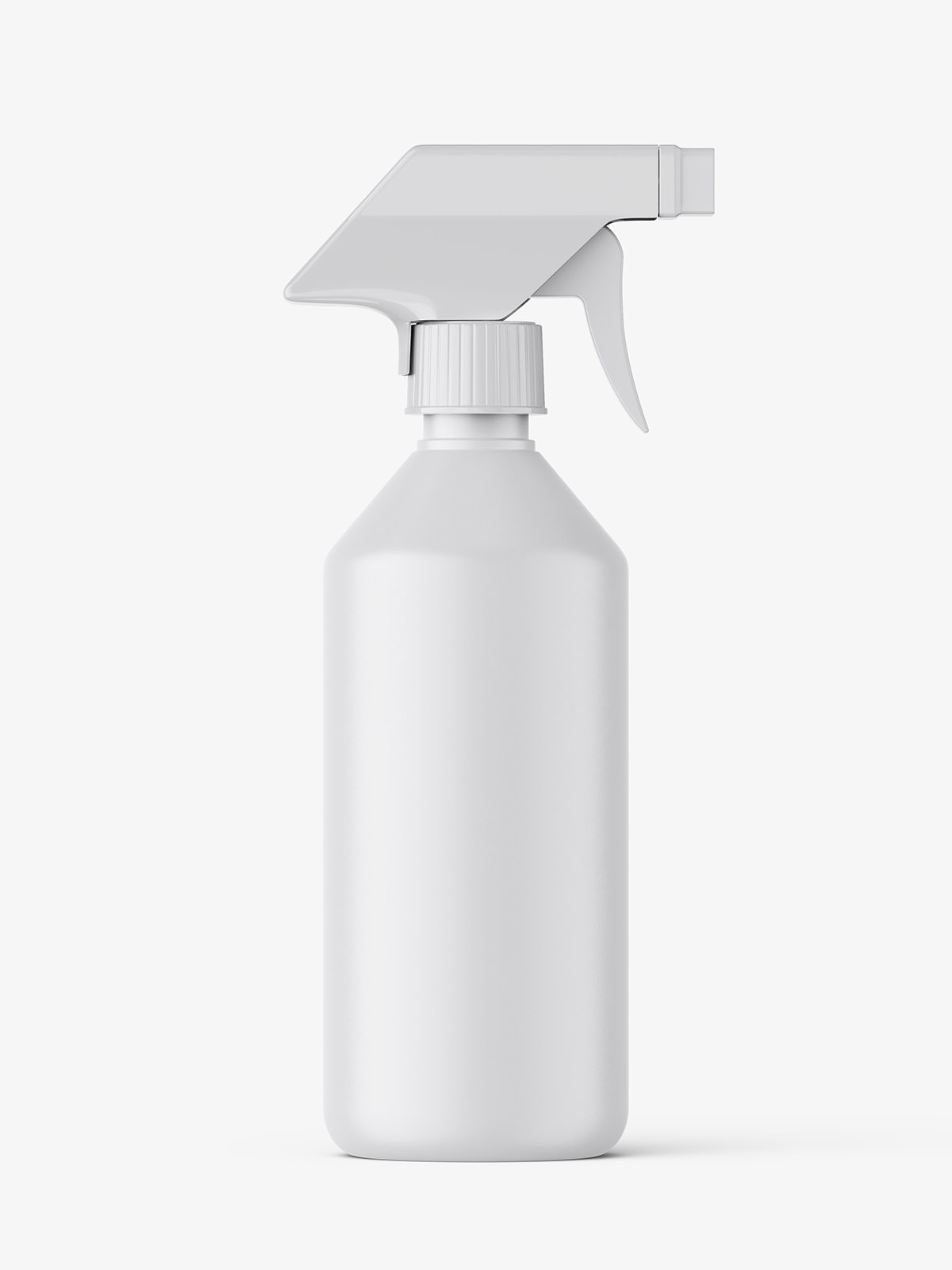 Large matt spray bottle mockup - Smarty Mockups