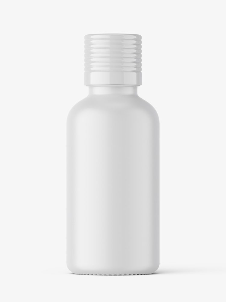 Essential oil bottle mockup / matt